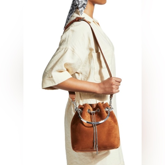 JUST LIKE NEW Jimmy Choo Bon Bon Bucket Bag - Picture 6 of 16